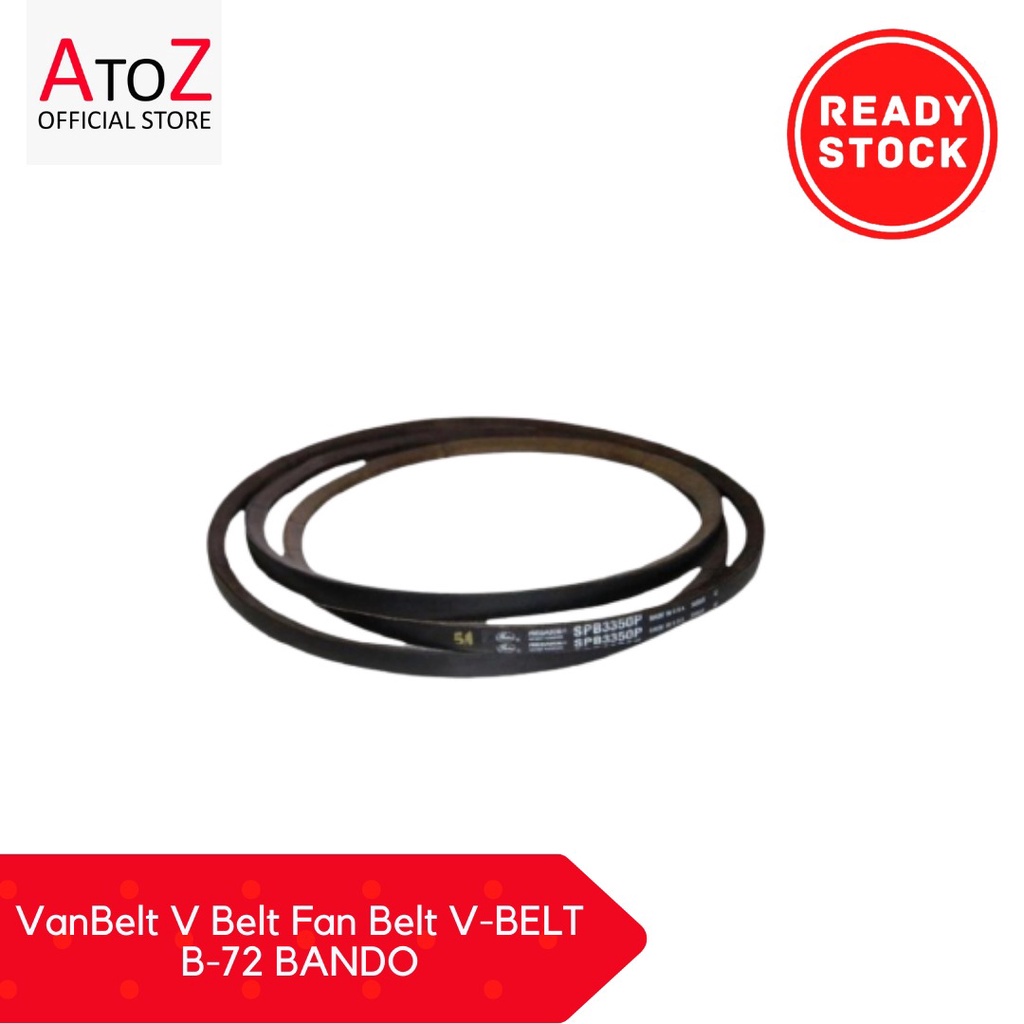 VanBelt V Belt Fan Belt V-BELT B-72 BANDO