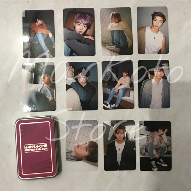 [OFFICIAL] WANNA ONE PHOTOCARD PC FANCON WOOJIN KUANLIN GUANLIN DAEHWI JAEHWAN