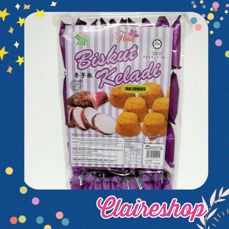 BISKUIT KELADI malaysia / Yam cookies