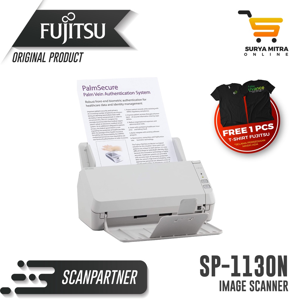 SCANNER FUJITSU SP1130N SCANPARTNER Garansi resmi