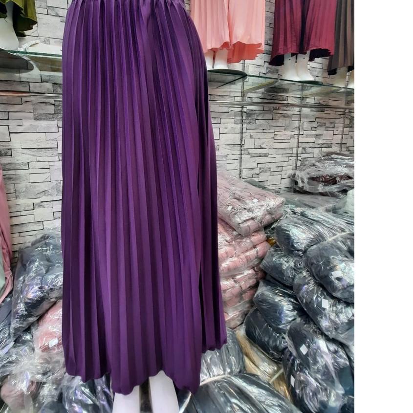 ROK PRISKET HYGET SUPER PREMIUM SIZE M-XXL UNGU TERONG