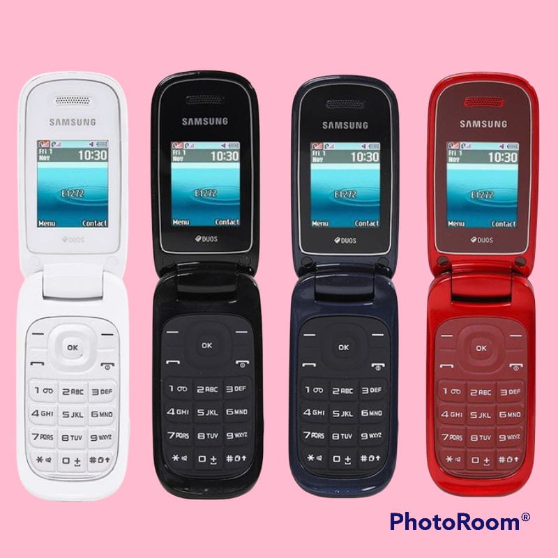 HANDPHONE SAMSUNG - HP SAMSUNG GT E-1272 HP LIPAT DUAL SIM MURAH