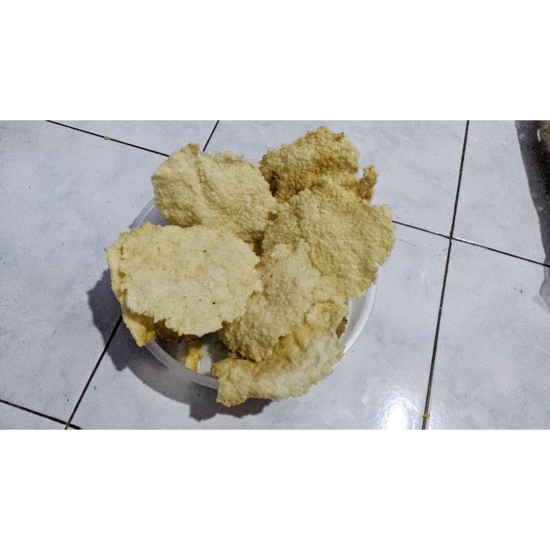 TERMURAH Kerupuk nasi krupuk gendar empuk renyah gurih enak karak legendar