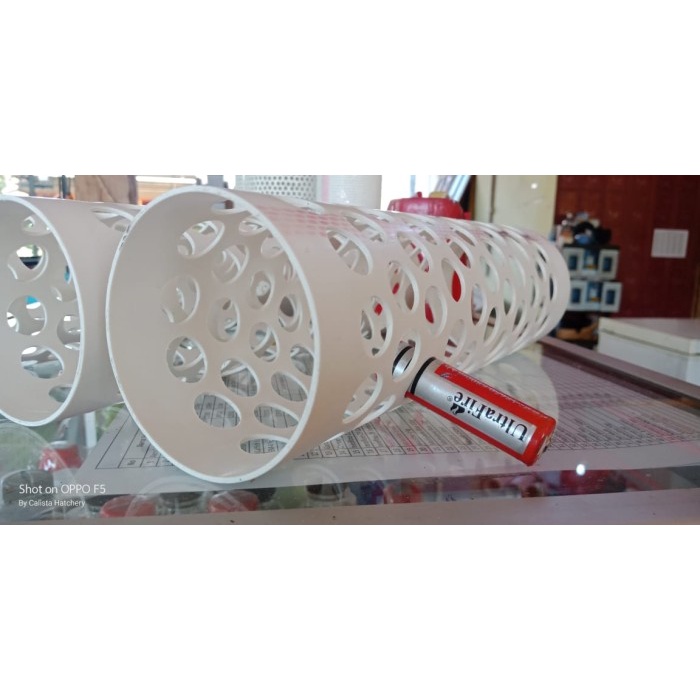 Promo Termurah Pipa Saringan Kolam Paralon 3 Inch Panjang 50Cm Lubang 19Mm Untuk Ikan Hias Koi Arwan