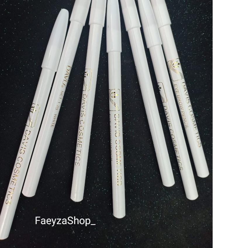 

SUPER MURAH - PENSIL DAVIS PUTIH - EYELINER PENSIL DAVIS PUTIH PENCIL ✡♦❈