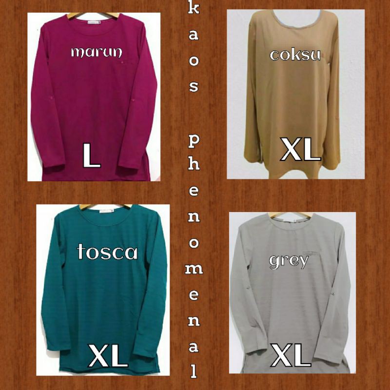 kaos phenomenal lengan panjang