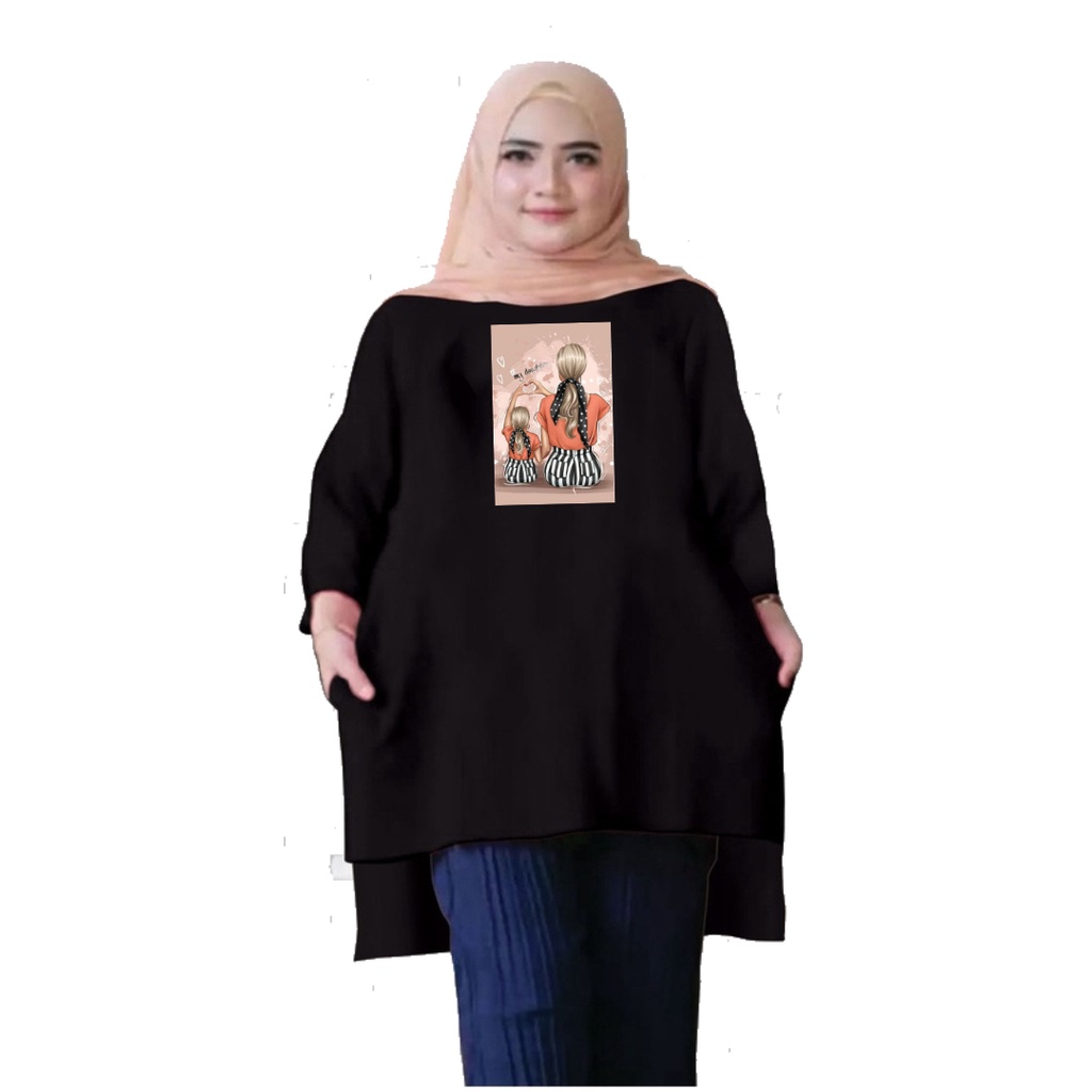 Tunik Jumbo My Daughter/ Atasan Wanita XXL