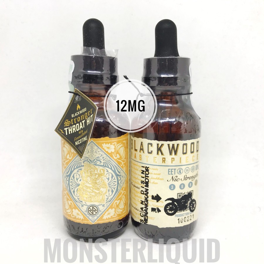 BLACKWOOD MASTERPIECE VANILLA CUSTARD BACCO 12MG 60ML