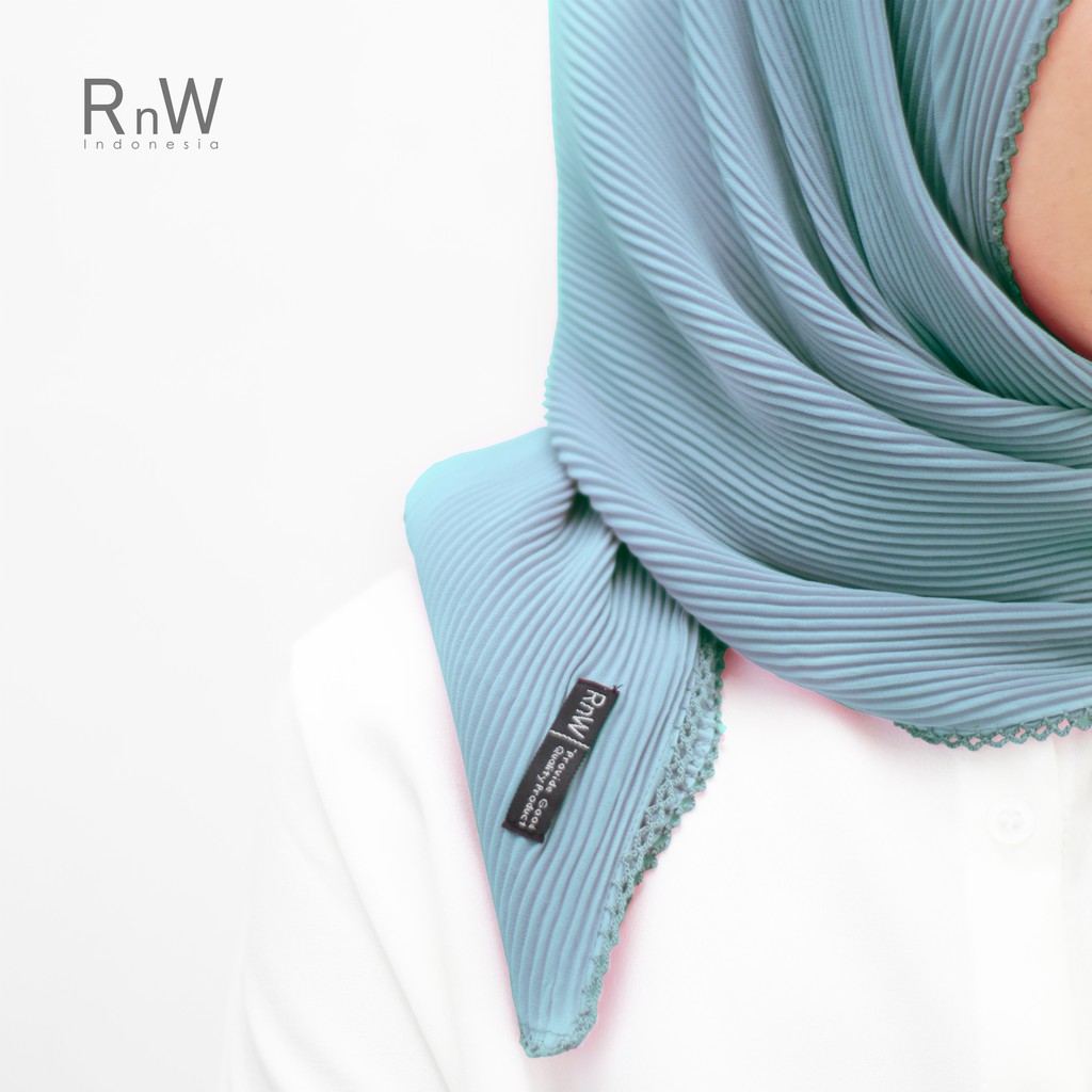 NEW YEAR SALE Pashmina Plisket Crochet Premium-Wardah