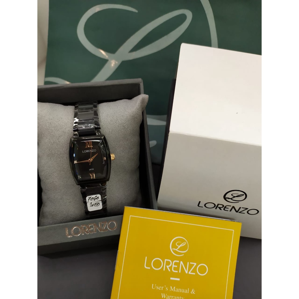 Jam Tangan Wanita Fashion Lorenzo R-7060L Analog