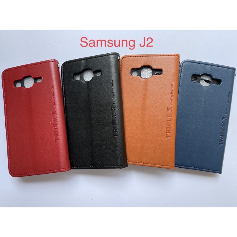 Leather Wallet Flip  New Samsung J2