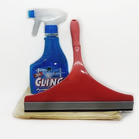 Paket Alat Kebersihan Hemat 3 In 1 / Paket Kebersihan Rumah Murah /Alat Pembersih Kaca / Paket Perle