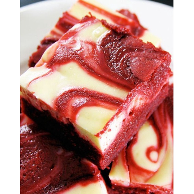 

RED VELVET CHEESE BROWNIES