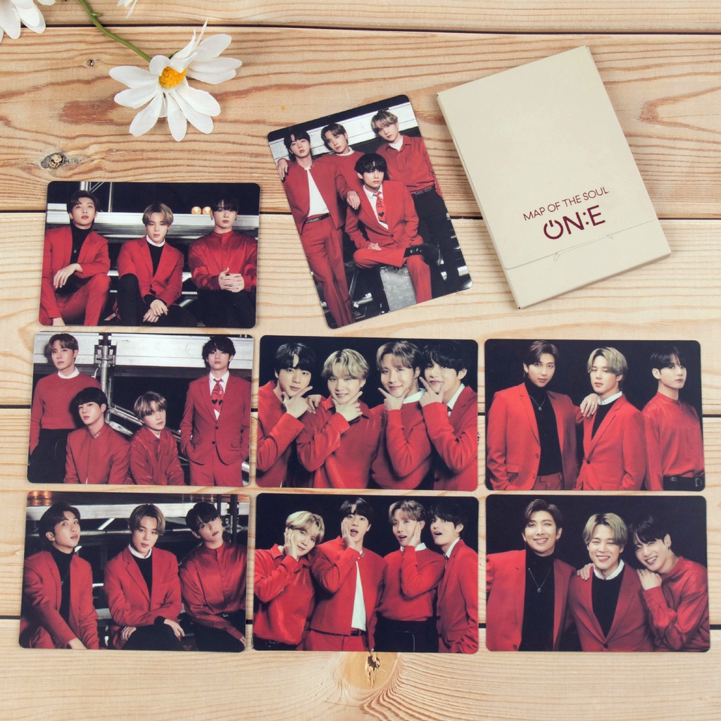 8PCS/SET KPOP  Bangtan Boys MAP OF THE SOUL ON:E Collection Photocard Photo  Cards ONE  V JUNGKOOK JIMIN