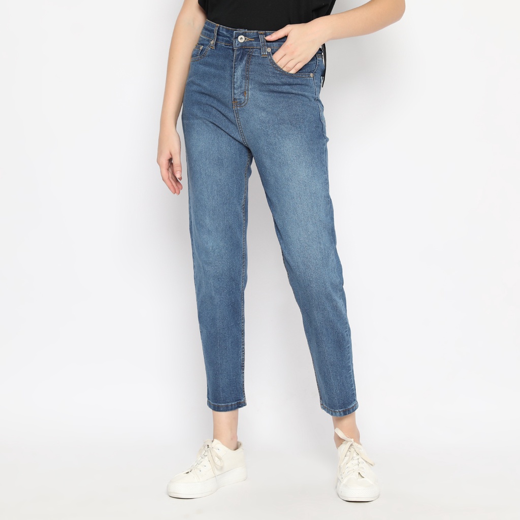 FICHINO - HW Boyfriend Jeans Olsen Medium Blue