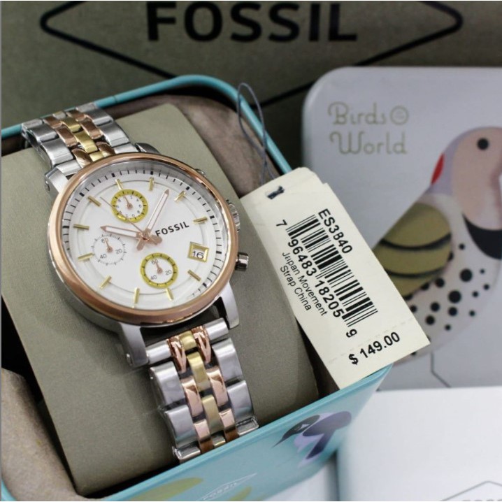 Jam Tangan Wanita F*ossil Boyfriend ES 3380,ES2197,ES2198,ES 3840 [ORIGINAL]