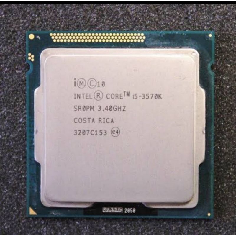 PROCESSOR INTEL CORE I5 3570K + FAN INTEL LGA 1155
