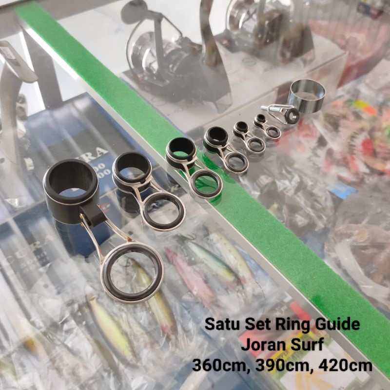 Ring Guide Joran Surf Set Non Fuji 360 390 420 - Ring Guide Joran Tebing Set - Ring Guide Joran Pant