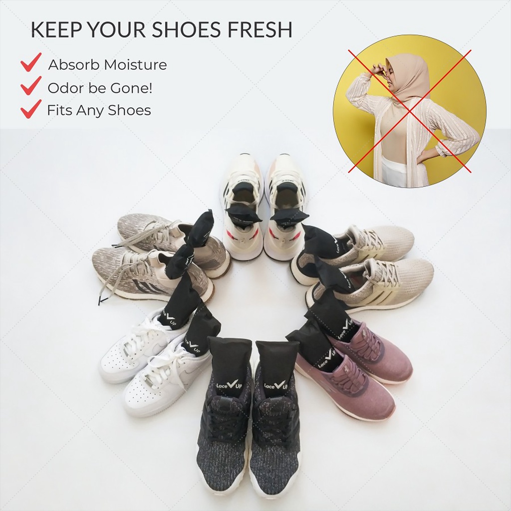 Moso Freshener Penghilang Bau Sepatu Tas (Bamboo Charcoal Deodorizer)