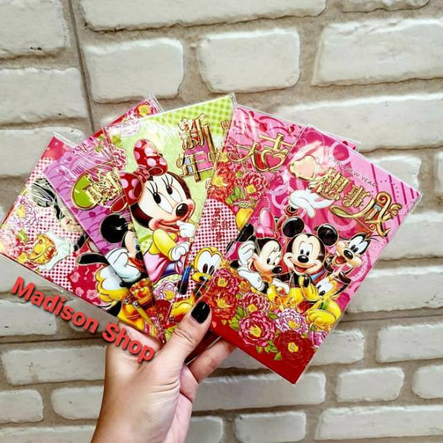 Angpao Tikus Panjang 2759 Angpao Kartun Mickey Mouse Murah Ampao Sale