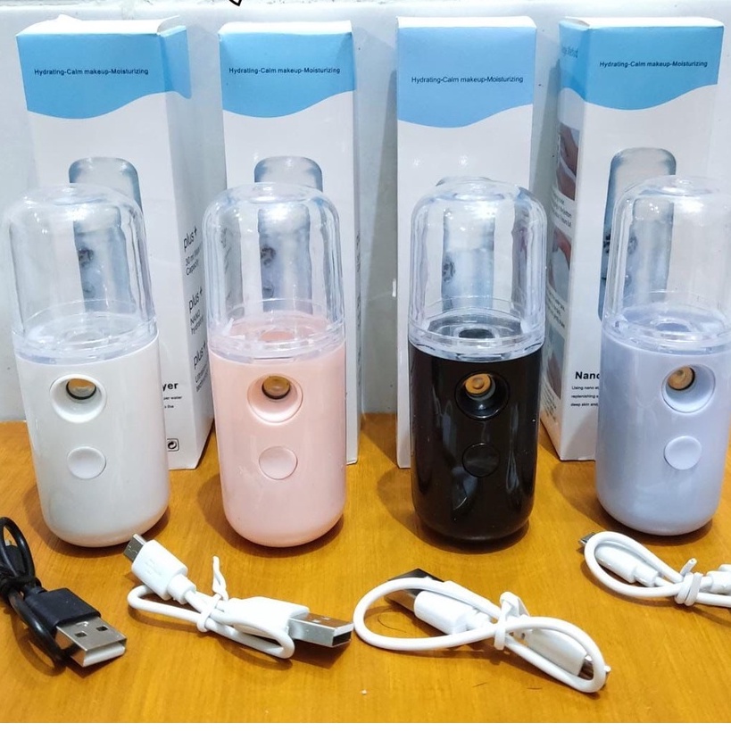 Nano Spray Mini Portable USB Pelembab Wajah / Perawatan Wajah / Nano Mist Sprayer Murah