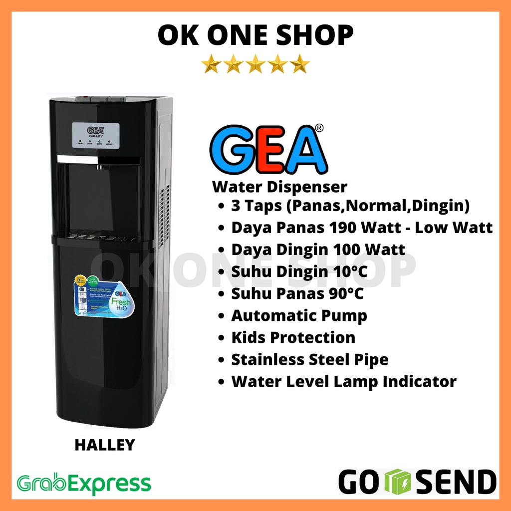 GEA Water Dispenser HALLEY