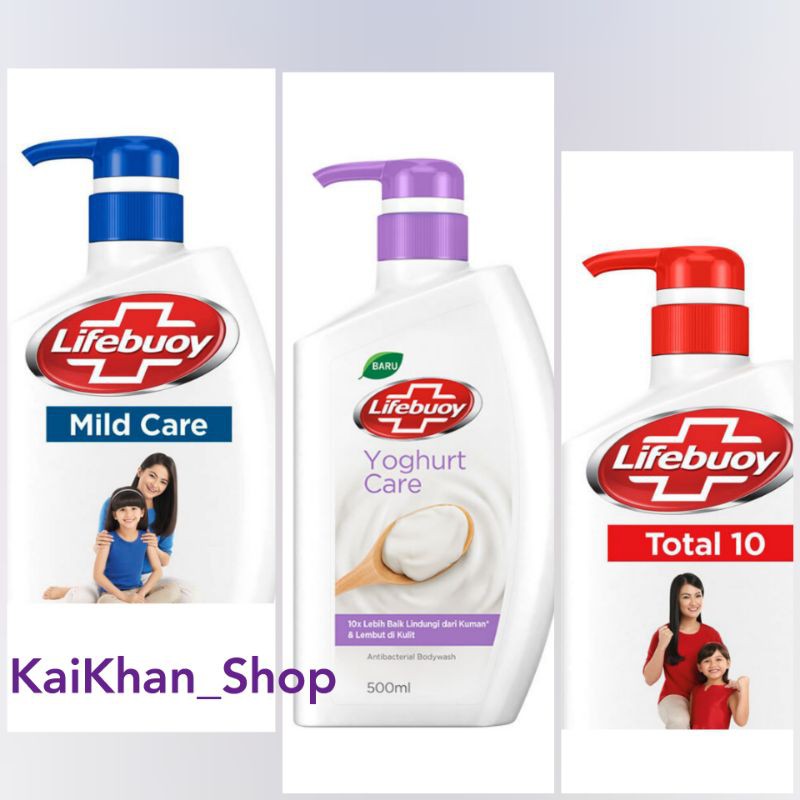 Lifebuoy Sabun Cair Body Wash Pump - 500ml