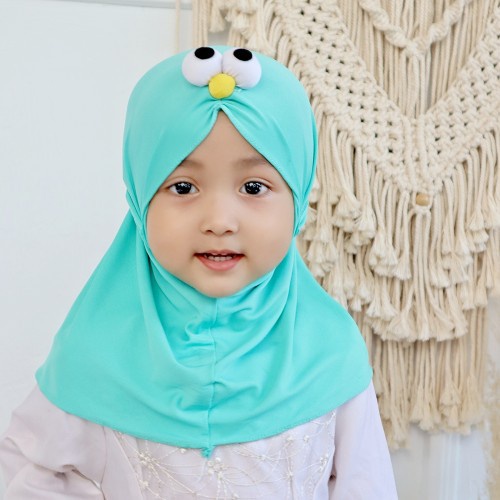 Jilbab Anak Bayi Balita Kriwil Reina Usia 0-3 Tahun Bahan Jersey Terbaru Termurah / Alody's Collection