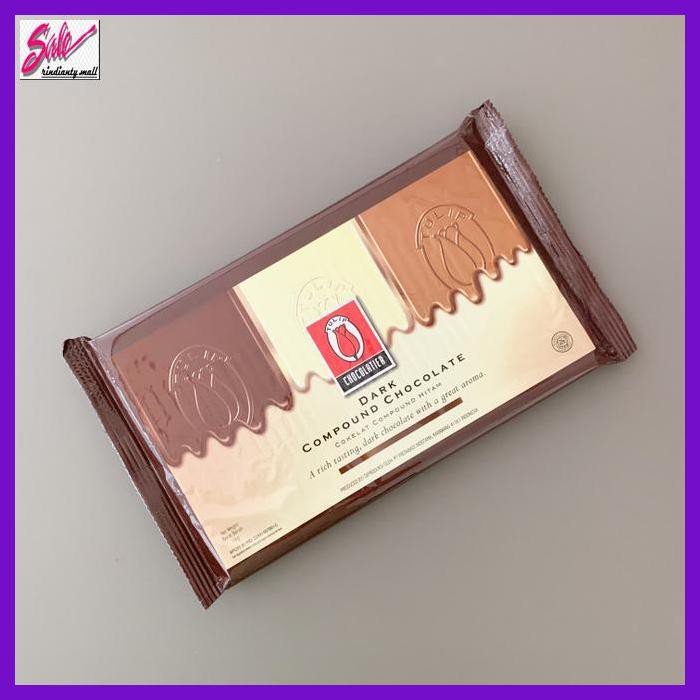

SAKMACOKLAT- TULIP DARK COMPOUND CHOCOLATE 1 KG DCC -MAKANAN-MINUMAN.