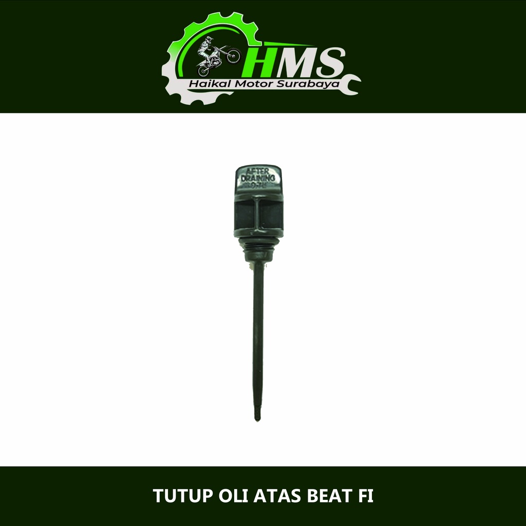 TUTUP OLI ATAS BEAT FI HITAM + ORING PENUTUP OLI MESIN MATIC BEAT INJEKSI / SCOOPY FI