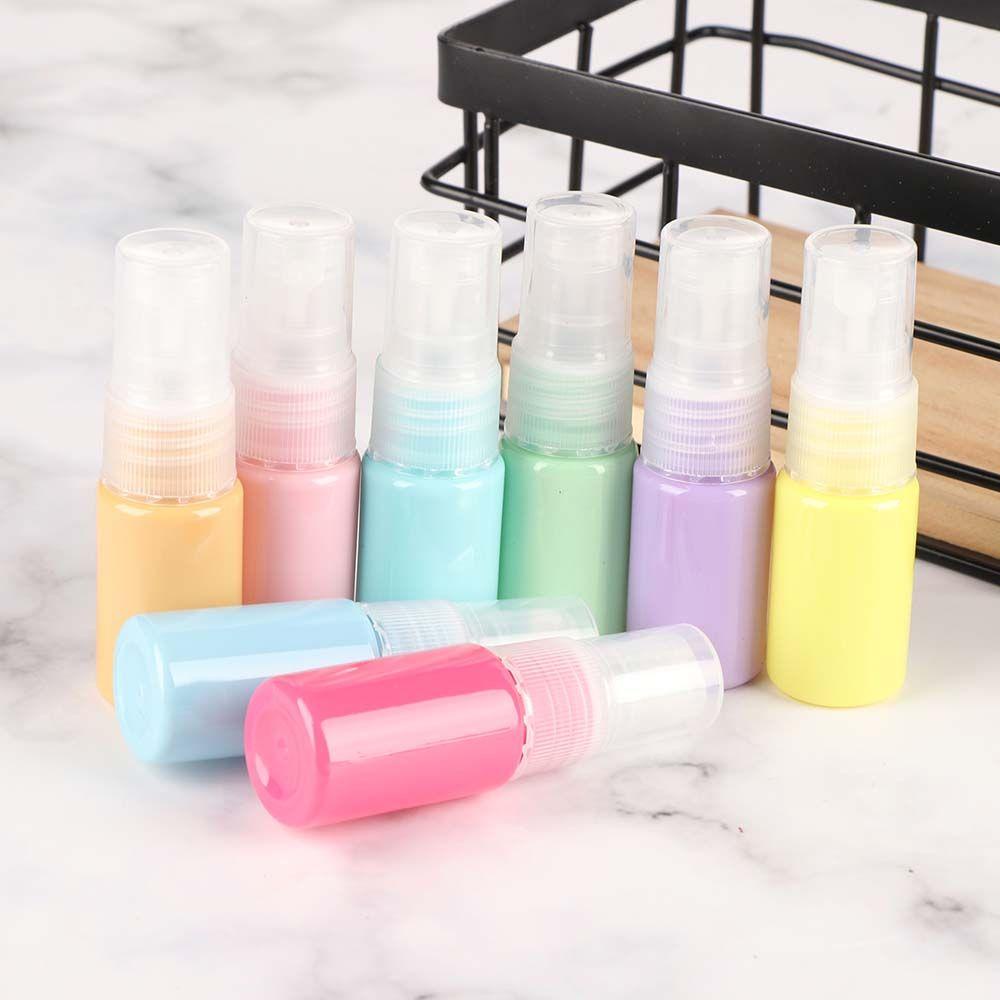 [Elegan] Botol Spray 50ml Candy Color Lotion Shampoo Daily Life Botol Parfum