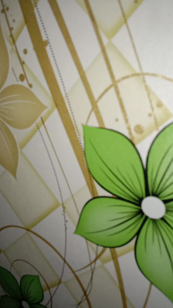 Wallpaper - Walpaper Sticker Dinding Motif Polkadot Ungu Ring - 45cm X 10m - Waterproff Wallpaper