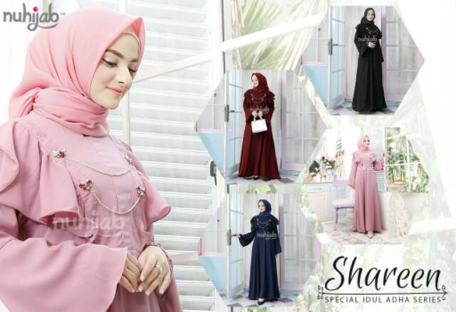 Nuhijab Dress Shareen Pink