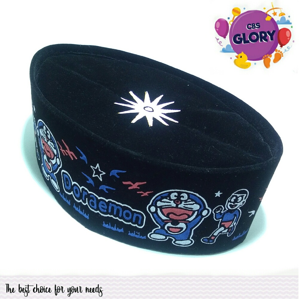 Peci Anak Laki Laki Motif Sablon/Songkok Anak Motif Karakter