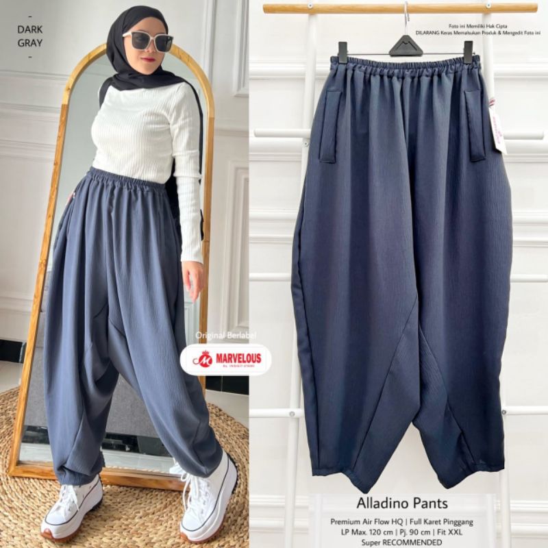 Celana baggy wanita rekomended / Alladino pants by marvelous / celana baggy wanita modern