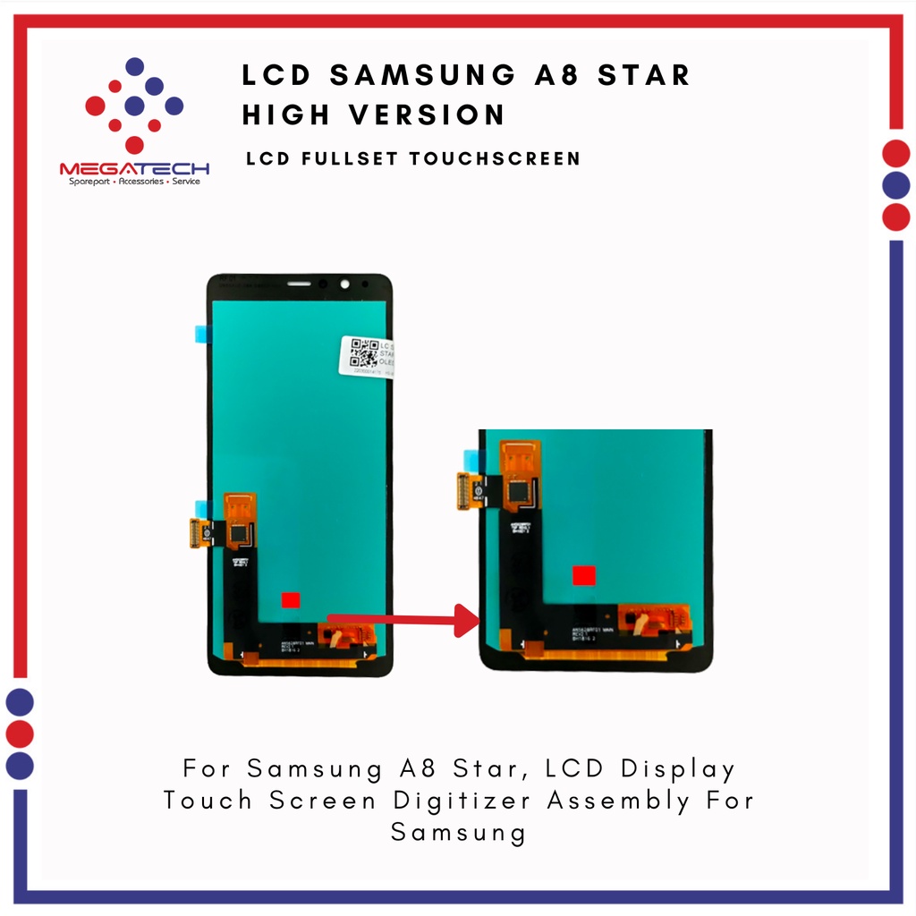 LCD Samsung A8 Star Fullset Touchscreen - OLED