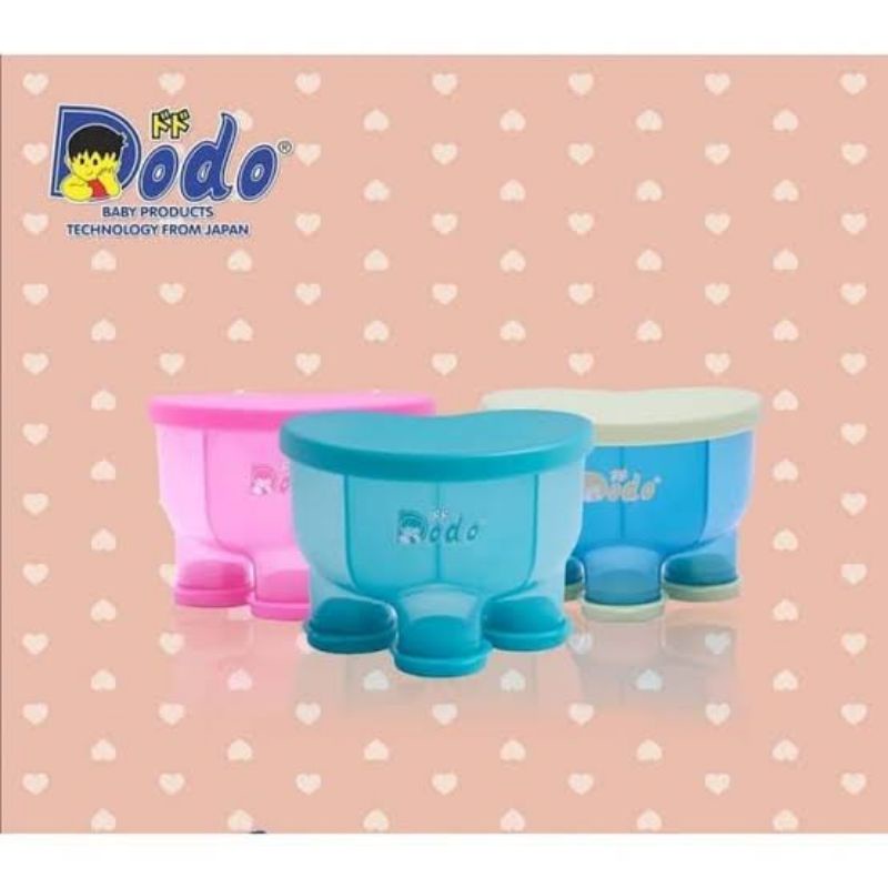 Dodo Baby Cow Milk Container DAC052 - Dodo Tempat Susu Formula Bayi - Wadah Susu Bubuk Bayi