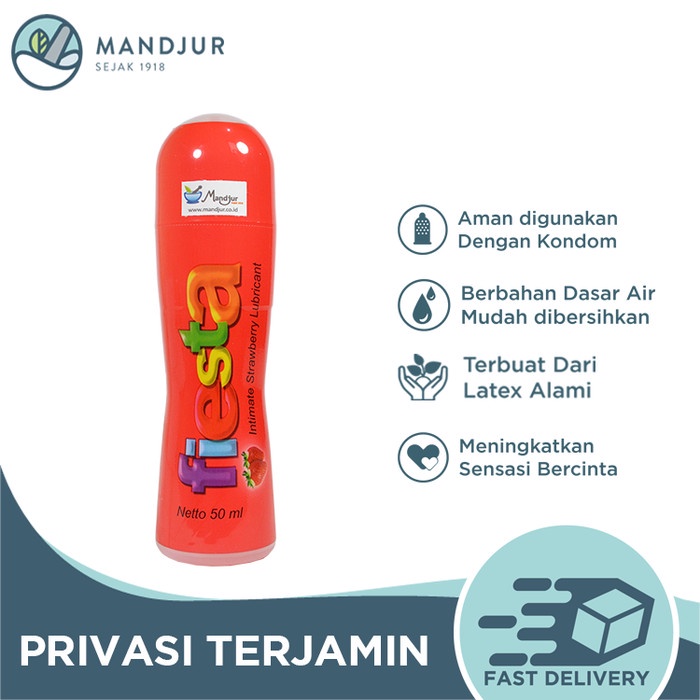 Termahal Fiesta Strawberry Lubricant