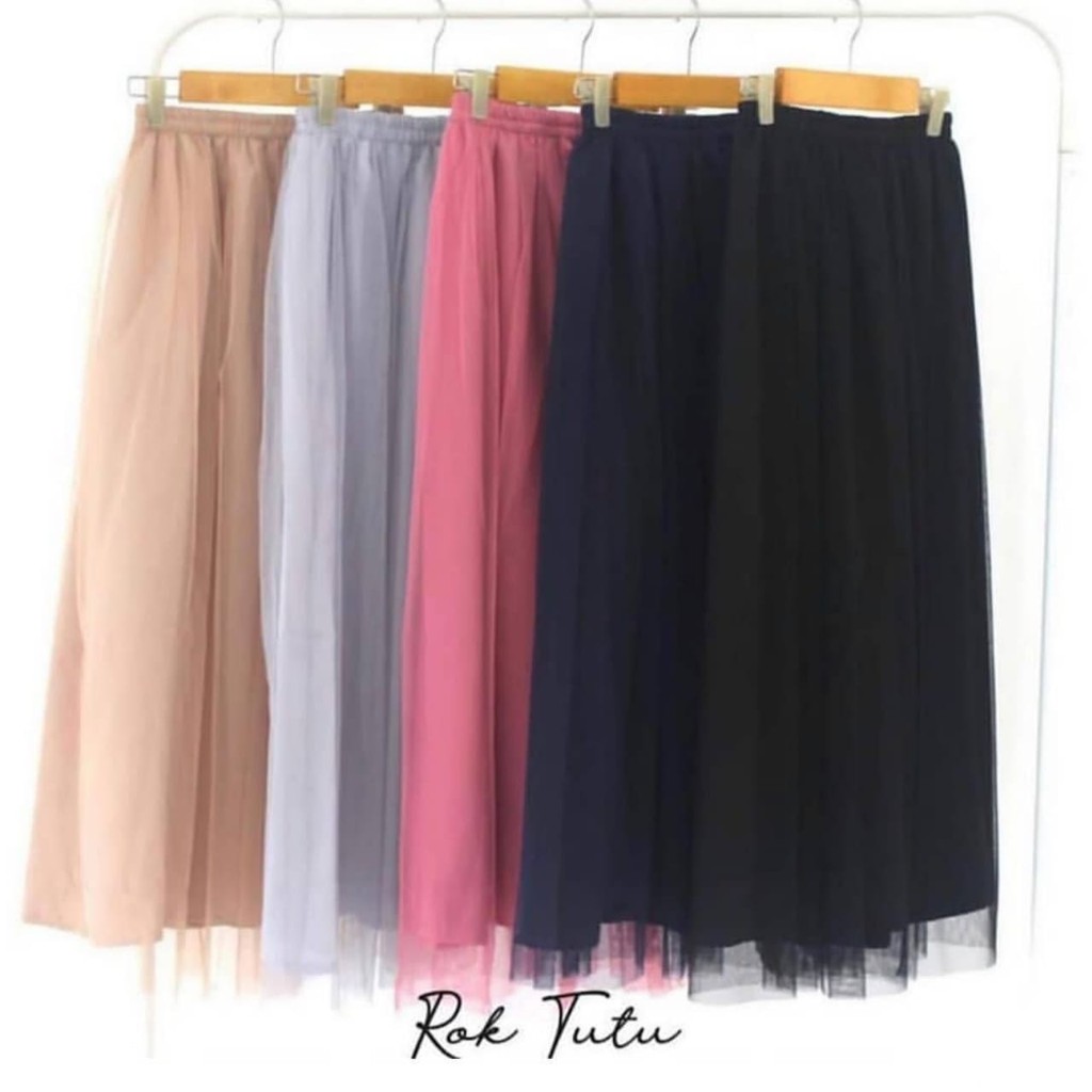 ROK TUTU SKIRT POLOS SQUARE