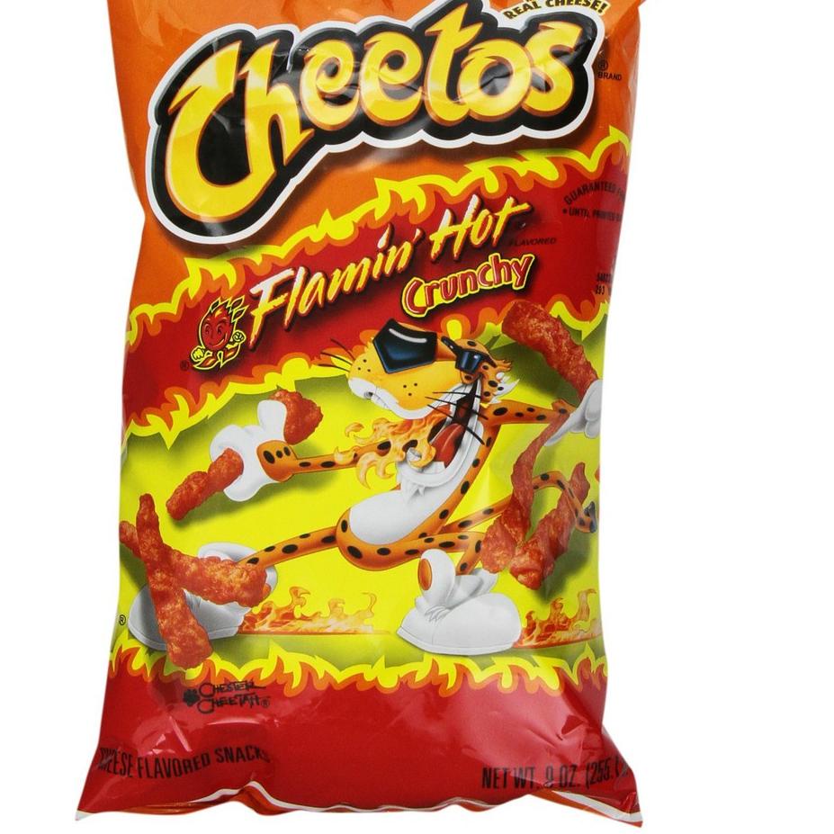 

➩Harga Promo 0QNDE CHEETOS FLAMIN HOT CRUNCHY 227Gr USA V53 ✩Murah