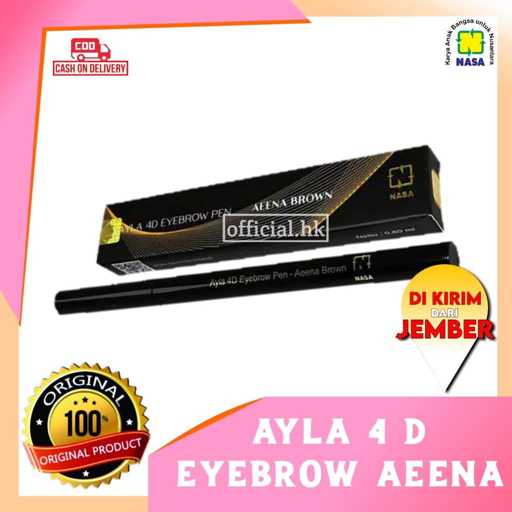 [ AEENA ] AYLA 4D Eyebrow Pen AEENA BROWN / EYEBROW AEENA / Original NASA /