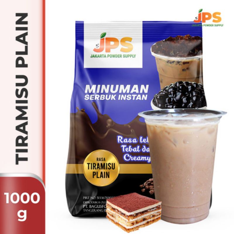 

JPS bubuk minuman Tiramisu plain 1 kg di Denpasar Bali