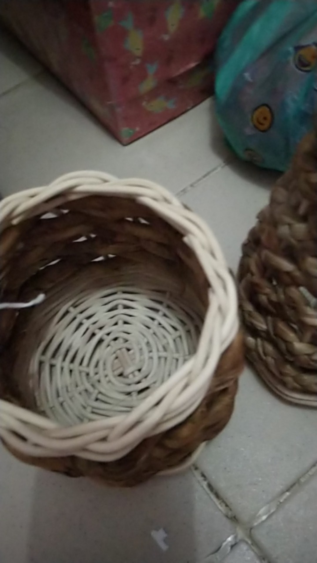 Storage Rounded Rotan&banana