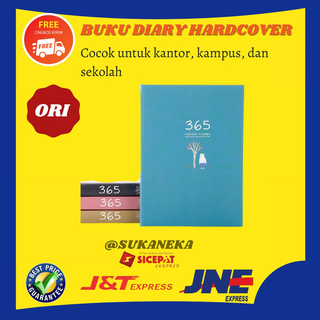 

Buku Diary Jurnal Note Catatan Harian Kantor Kuliah Hardcover