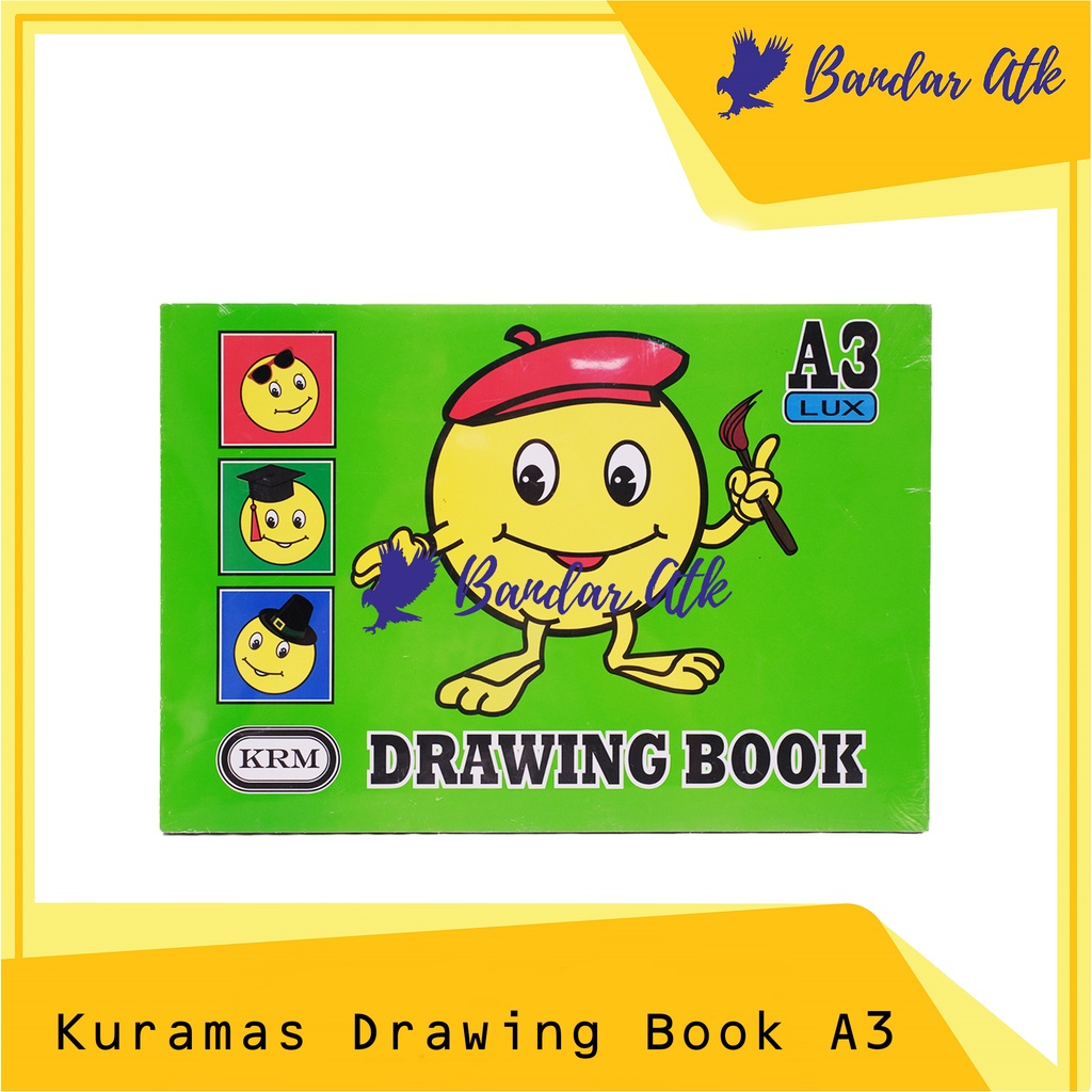 

KURAMAS Drawing Book A3 Buku Gambar A3 [1 BUKU]
