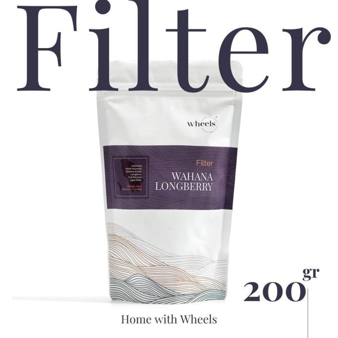 

Kopi Arabica Wahana Longberry Filter Roasted Beans Manual Brew 200gr