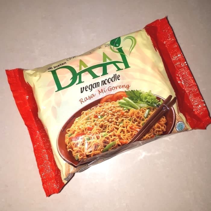 [HALAL] DAAI Mie Vegan Rasa Mi GORENG Noodle 85gr Vegetarian Mi Vege