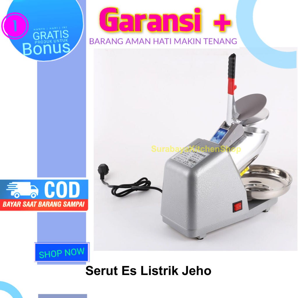 Mesin Serut Es Batu Listrik Elektrik