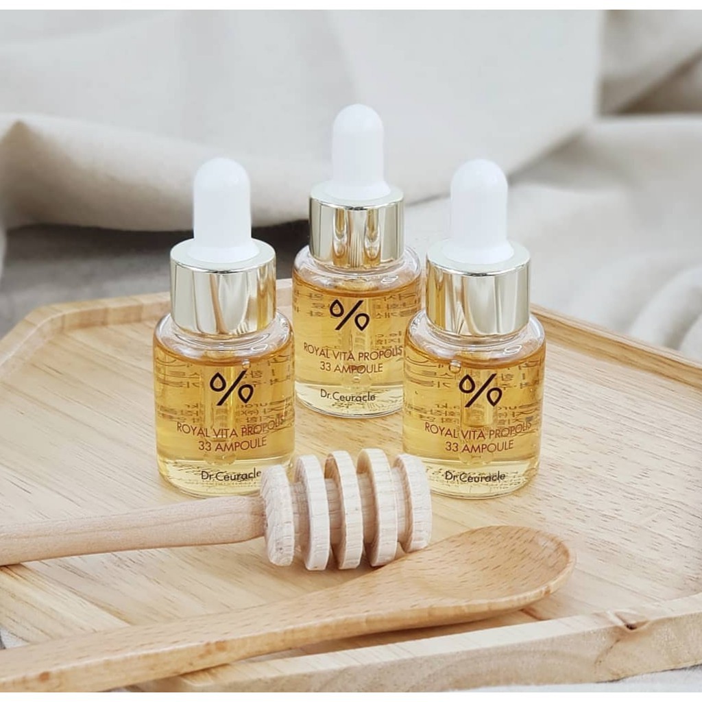 ❤️Glamouroseshop❤️ DR. CEURACLE  BPOM Royal Vita Propolis 33 Ampoule 15ml