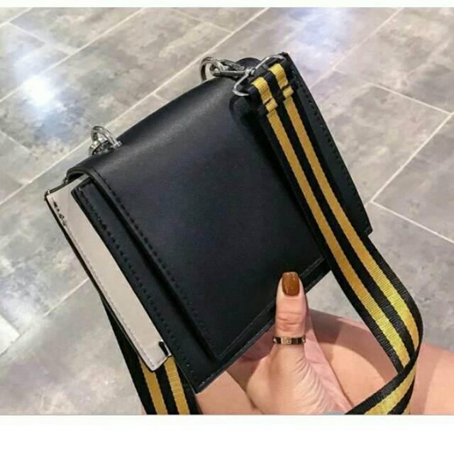 Tas CNK ori import Nylon Strap tas selempang tas wanita